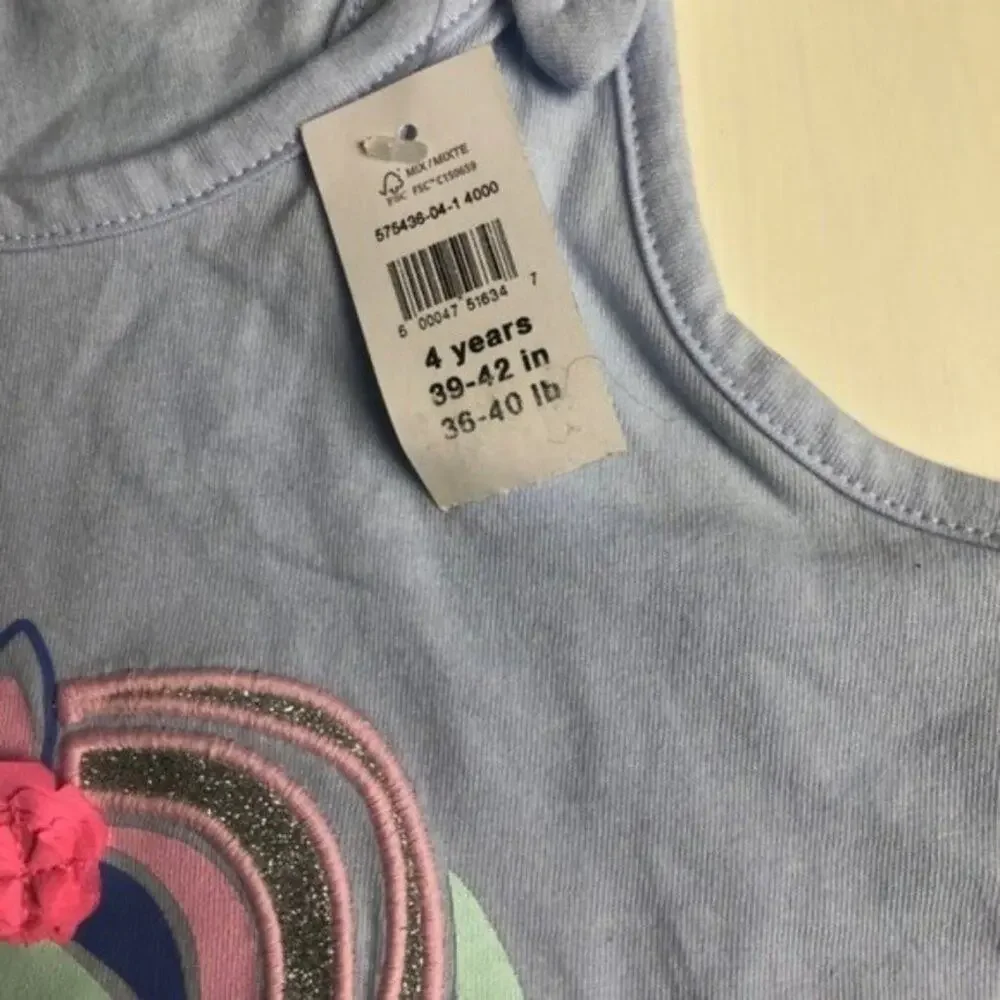 Baby Gap Graphic Unicorn Sleeveless Top